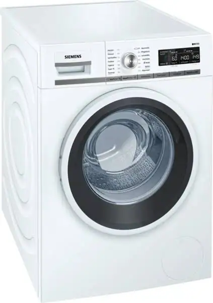 shopping Siemens WM14weco iq700 Wasmachine 8kg 1400 Toeren - Afbeelding 1