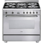 Smeg GasFornuis 5pits SNL90D7 - 90cm breed