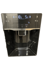 Fitelli KV520IZW Amerikaanse koelkast zwart rvs 90 cm breed met ijs en waterdispenser - Afbeelding 7