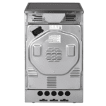 Inventum VFI6042RVS - Vrijstaand inductie fornuis - Elektrische oven - 4 kookzones - 60 cm - 65 liter - RVS/Zwart - Afbeelding 7