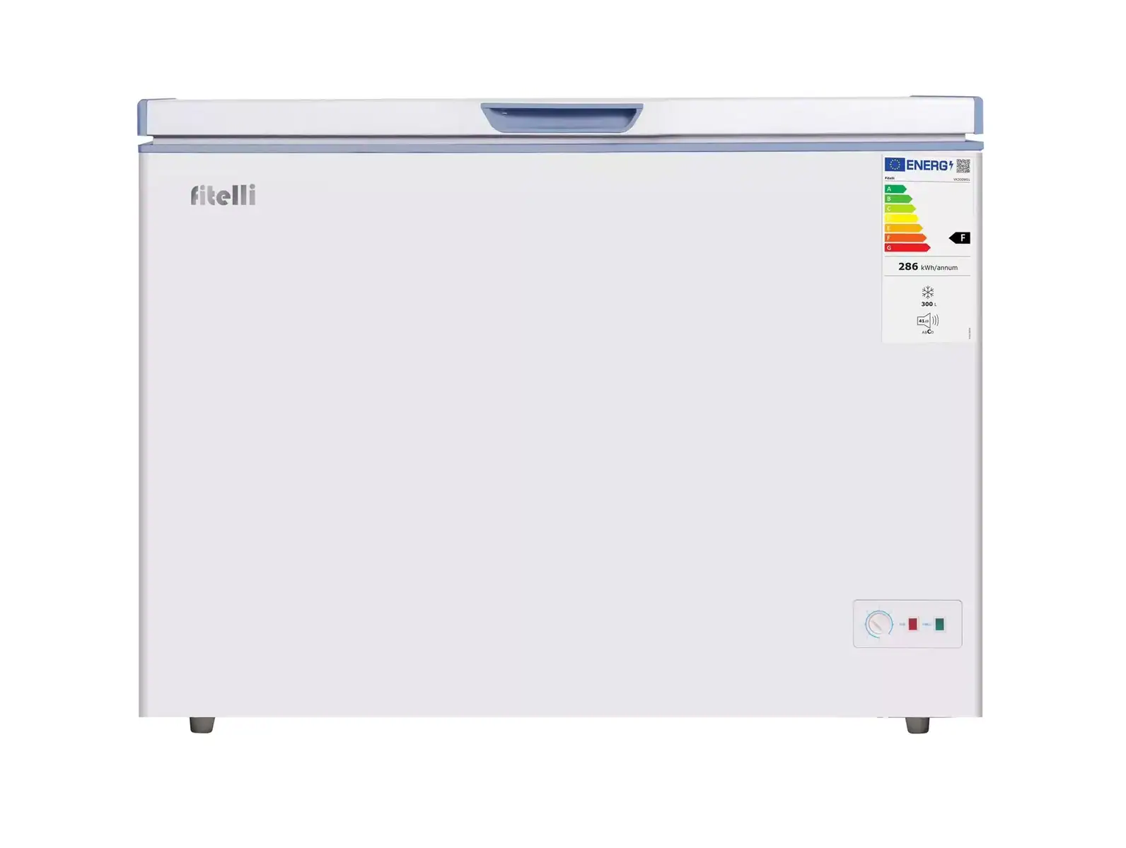 vrieskist-5-jpg-webp.webp B_keus!! Fitelli VK300W02 - Vrieskist - Inhoud 300 liter - Wit - Vrijstaand - 112.5 cm Breed (kopie) - Afbeelding 1