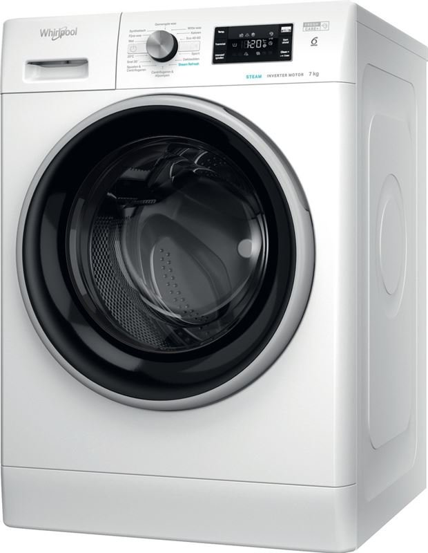 whirlie.jpg Whirlpool FFB 7448 BSEV NL7KG Wasmachine 7KG 1400 toeren - Afbeelding 1