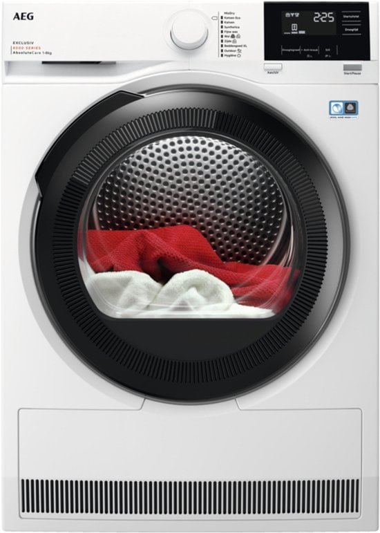 550x771 AEG TR8ESSEN Warmtepompdroger 8kg - Afbeelding 1