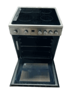 B-keus Fitelli FK6002RVS keramisch Fornuis 60CM met heteluchtoven- Grijs- 2 of 3 fase - Afbeelding 3