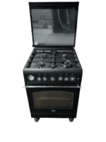 ETNA EFG691BRCAE Gas Fornuis Zwart 60cm breed - Afbeelding 2