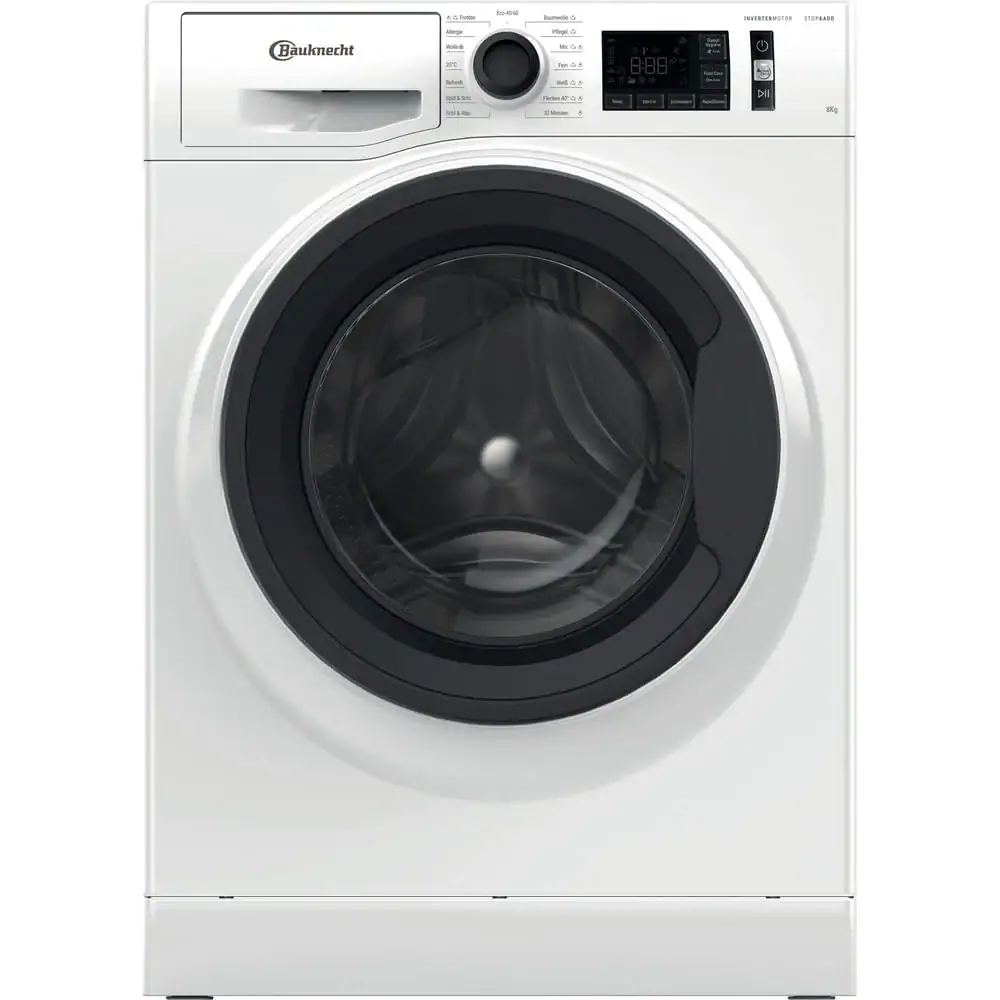 image Bauknecht WM Elite 8FH A Wasmachine 8kg 1400toeren - Afbeelding 1