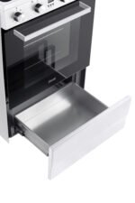 Fitelli FI6001W Inductie Fornuis Vrijstaand 60 cm – Boosterfunctie – met Heteluchtoven – WIT-2 fase - Afbeelding 5