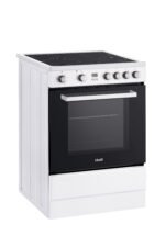 Fitelli FI6001W Inductie Fornuis Vrijstaand 60 cm – Boosterfunctie – met Heteluchtoven – WIT-2 fase