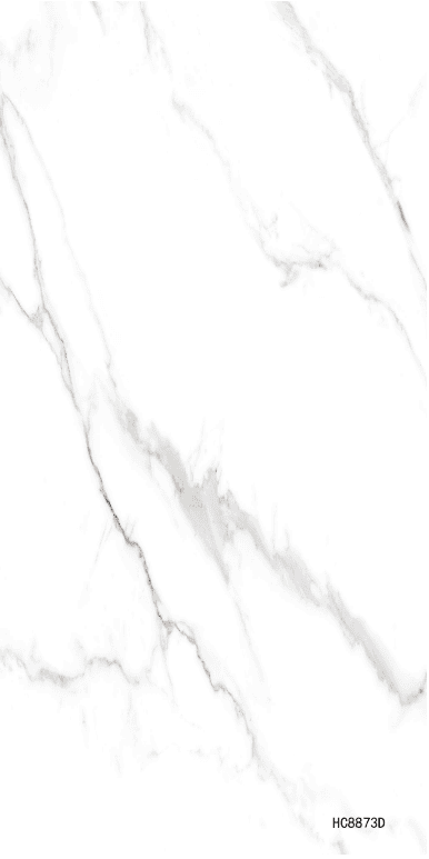 image (6) PVC Wandpaneel HC8873D Parelwit Marmer Matt 260x120x0,3 cm - Afbeelding 1