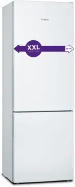 Bosch KGE49AWCA Koel-vriescombinatie 419 Liter Energieklasse C - Afbeelding 2