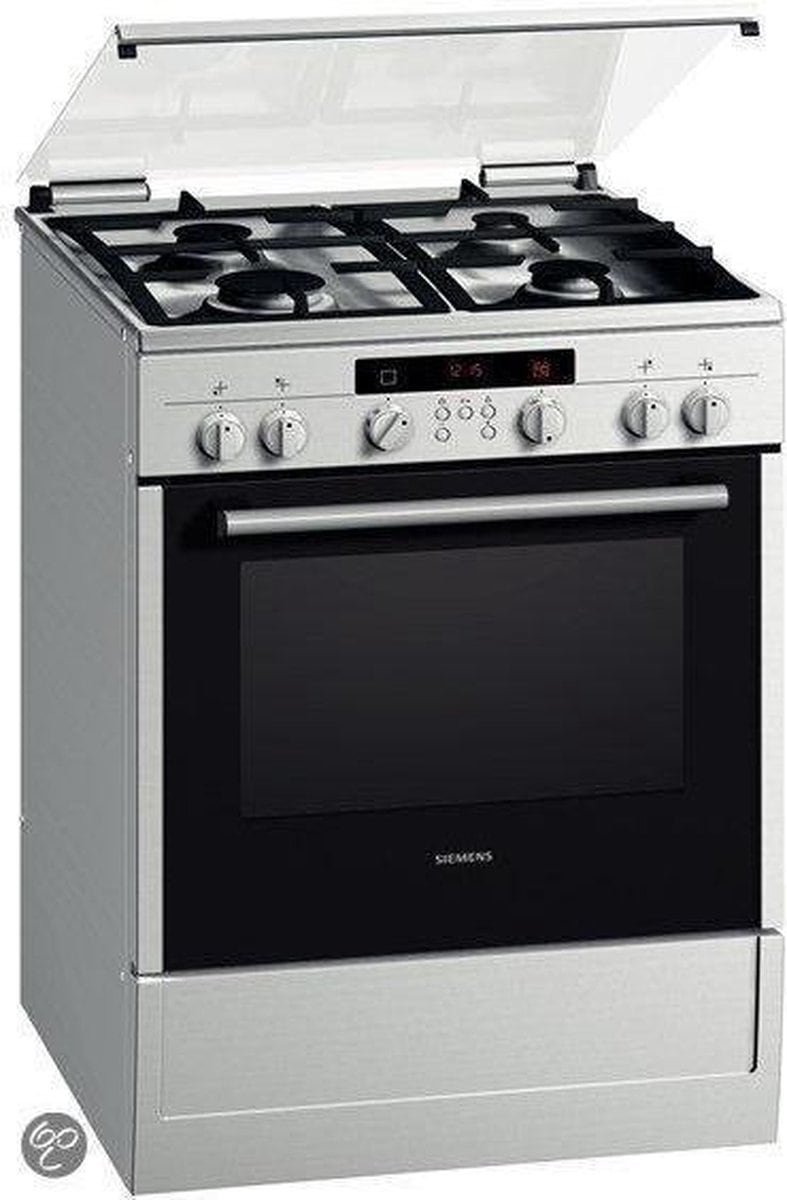 787x1200 Siemens HR745525N Vrijstaand Gasfornuis 60cm RVS - Afbeelding 1