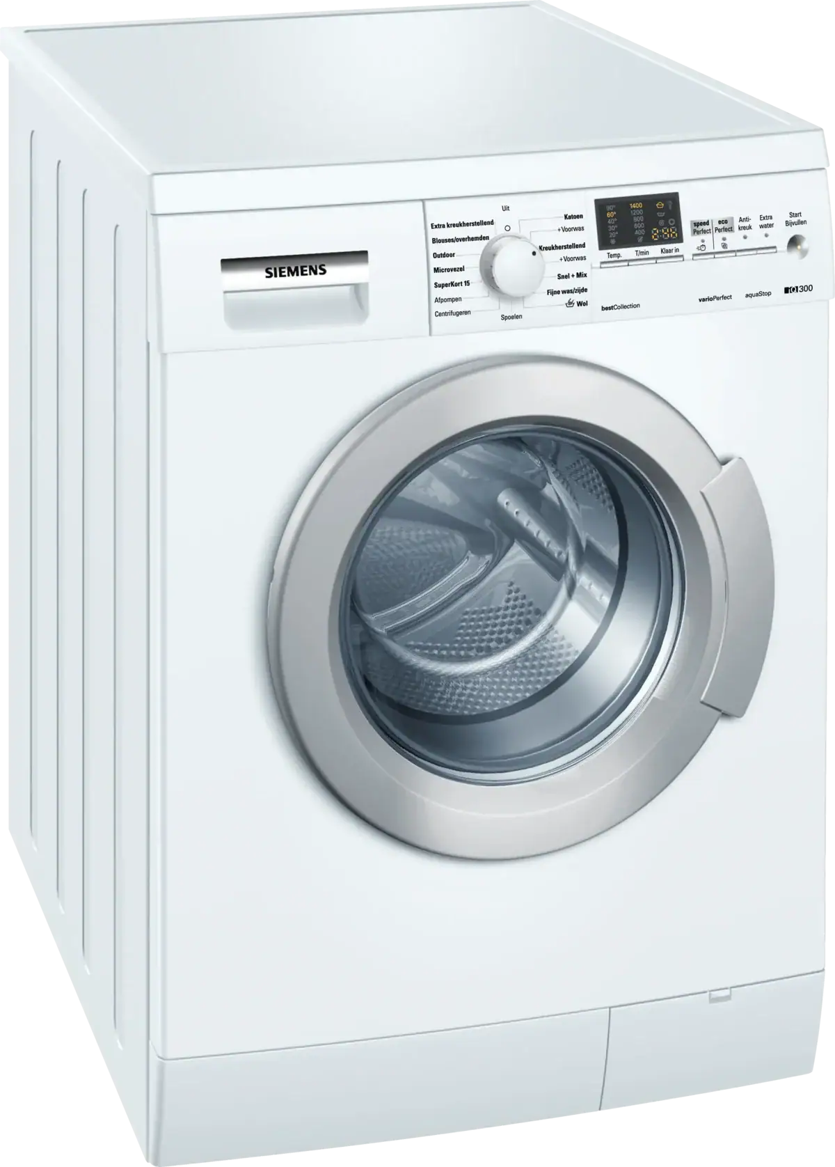 MCSA00588849_WM14E4B7NL_def siemens wm14e4b7NL Wasmachine 7kg - Wit - Afbeelding 1