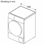 Bosch WQG143DANL Warmtepompdroger 9 kg Energieklasse C - Afbeelding 11