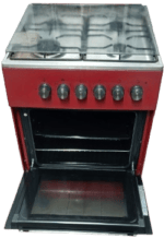 Wiggo WO-E603R(RX) Serie 3 - Gasfornuis - Rood - Afbeelding 3