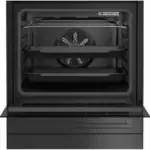 Beko FBM6202ANL AeroPerfect – Vrijstaand Gasfornuis – 60 cm – 4 Gasbranders – Multifunctionele Elektrische Oven – ZWART – 66L – Energieklasse A - Afbeelding 6