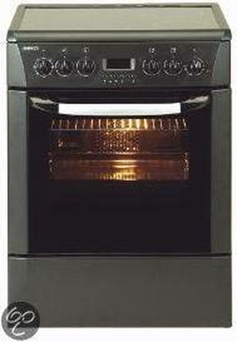 830x1200 BEKO CM68200C Vrijstaand Elektrisch Fornuis Wit 60cm - Afbeelding 1