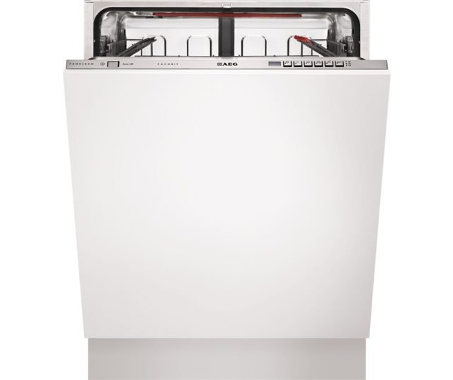 AEG-f78600vi1p AEG F78600VI1P Volledig Geïntegreerde Inbouwvaatwasser 60 cm - Afbeelding 1