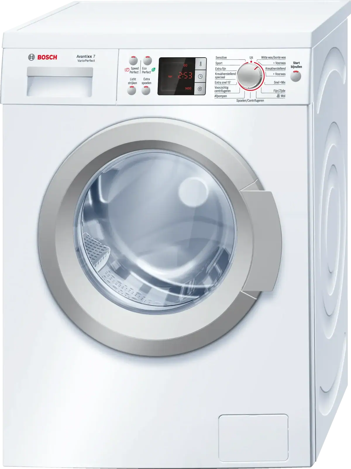 MCSA047495_WAQ28460NL_def Bosch WAQ28460NL Wasmachine 7kg 1400toeren - Afbeelding 1