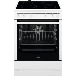 PSAACO170PE00005 AEG 30006VL-WN Vrijstaand Elektrisch Fornuis Wit 60cm - Afbeelding 1