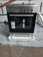 Nieuw met Schade!! Fitelli FG6001RVS Gasfornuis RVS grijs 60CM - Afbeelding 8