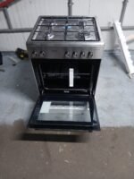 Nieuw met Schade!! Fitelli FG6001RVS Gasfornuis RVS grijs 60CM - Afbeelding 5
