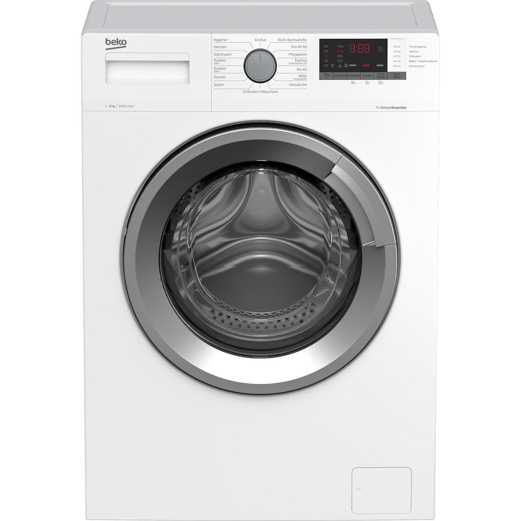 image Beko WMO822A Wasmachine 8kg 1400tpm - Afbeelding 1