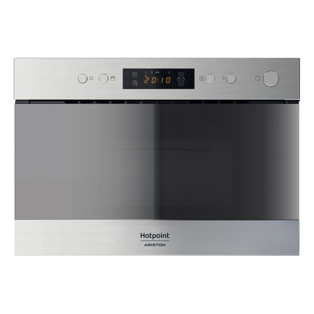 mn-212-ix-ha-compact-encastrable Hotpoint-Ariston MN 212 IX HA Inbouwmagnetron 22 Liter – RVS - Afbeelding 1