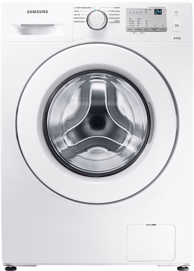 443853 Samsung WW80J3473KW Wasmachine 8kg 1400toeren - Afbeelding 1