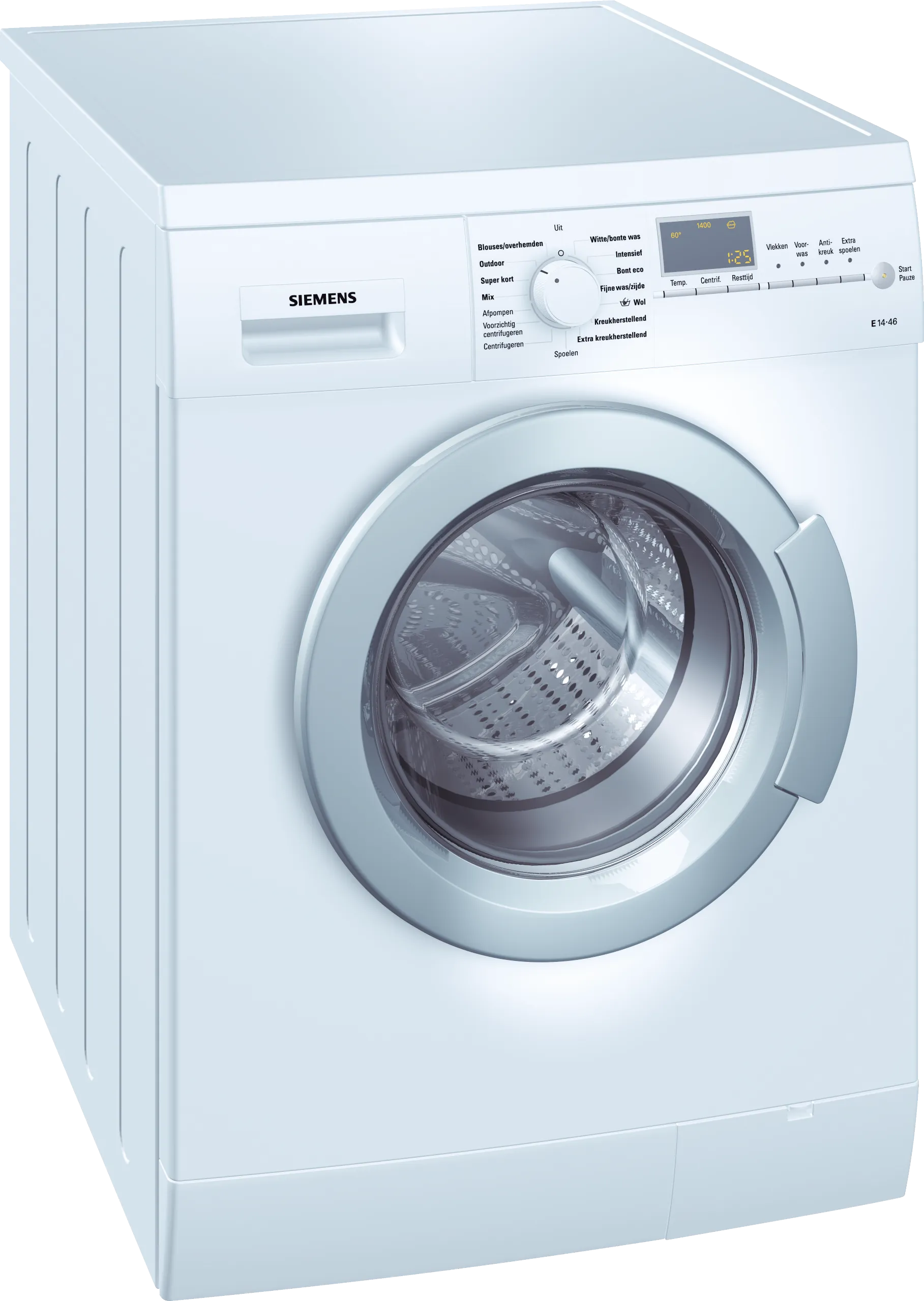MCSA025350_WM14E460NL_def Siemens WM14E460NL Wasmachine 6kg 1400toeren - Afbeelding 1