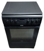 Inventum VFG6034WGZWA - Vrijstaand gasfornuis - Elektrische oven - 4 kookzones - 60 cm - Zwart - Afbeelding 2