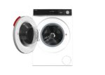 Sharp ES-NFB914CWDA-CB wasmachine met open deur
